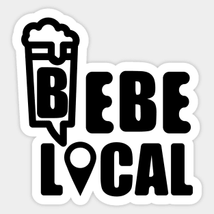 bebe local Sticker